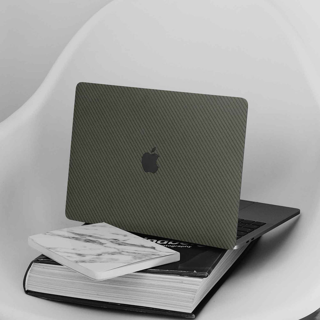 MacBook Skin Kord dunkelgrün