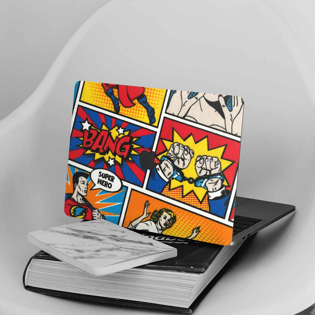 MacBook Skin Comic Hero