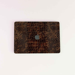 MacBook Skin Kroko Kunstleder