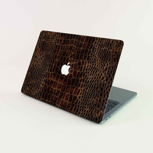 MacBook Skin Kroko Kunstleder