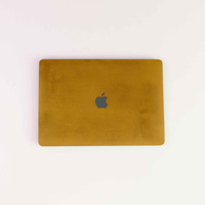 MacBook Skin Samt Mustard